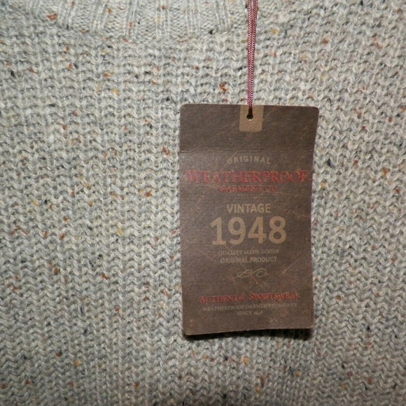 Men's 2XL Pullover Crew Sweater by Weatherproof - Picture 3 of 4